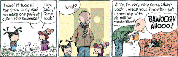 Cul de Sac on Saturday February 16, 2019 Comic Strip