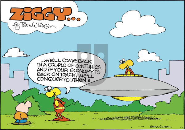 Ziggy on Sunday July 14, 2013 Comic Strip