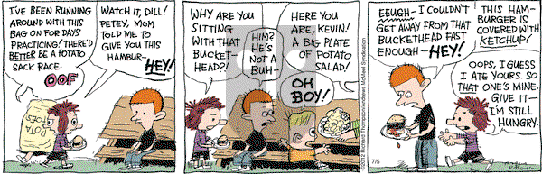 Cul de Sac on Wednesday July 5, 2017 Comic Strip