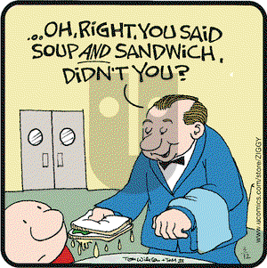 Ziggy on Wednesday March 12, 2003 Comic Strip