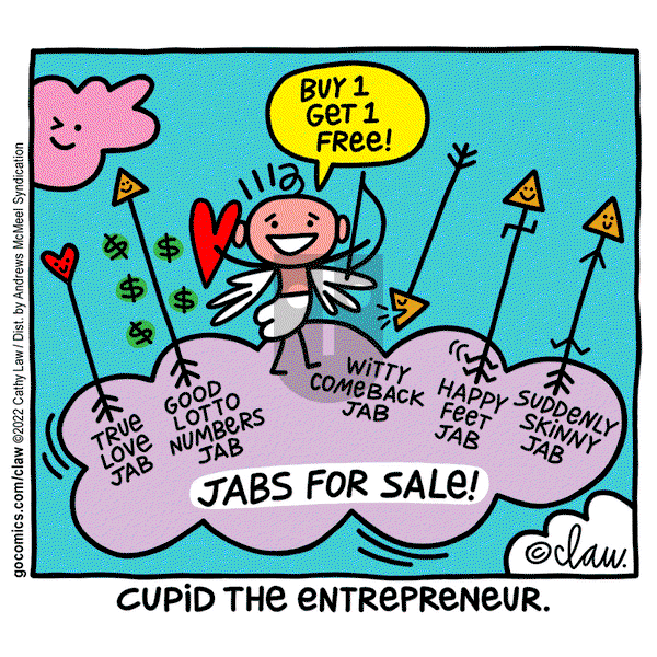 Claw - Monday February 14, 2022 Comic Strip