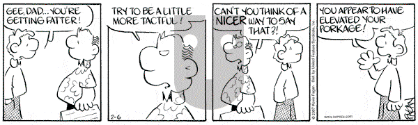 Drabble on Tuesday February 6, 2007 Comic Strip