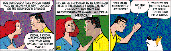 Rip Haywire on Friday October 10, 2014 Comic Strip