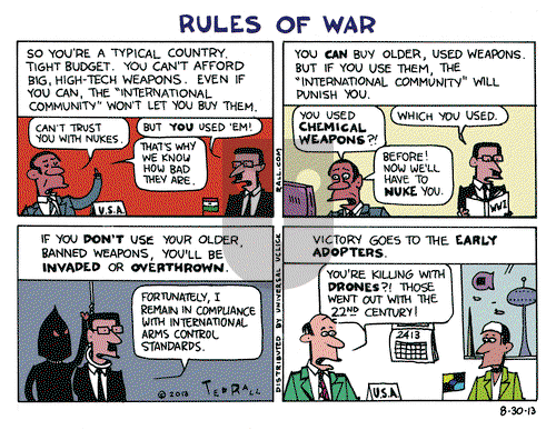 Ted Rall on Friday August 30, 2013 Comic Strip