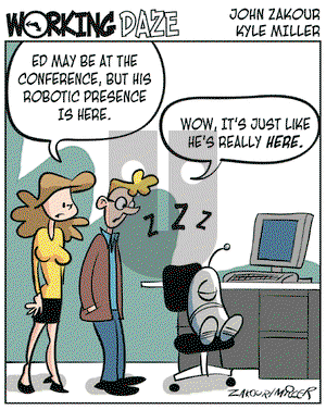 Working Daze on Friday April 29, 2005 Comic Strip