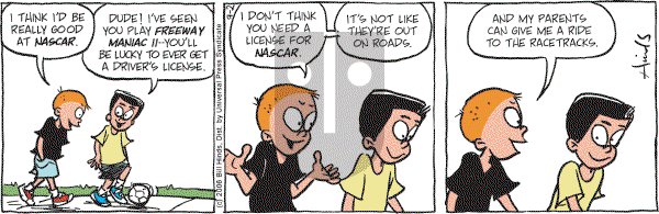 Cleats - Sunday August 11, 2024 Comic Strip