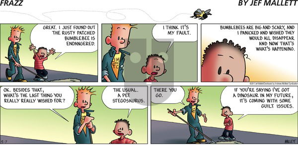 Frazz on Sunday May 7, 2017 Comic Strip