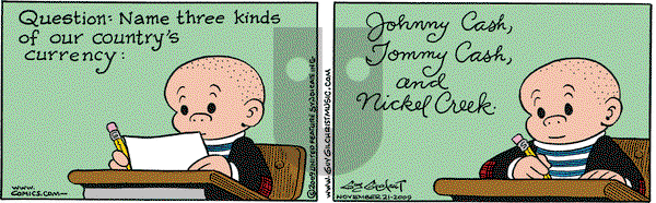 Nancy on Saturday November 21, 2009 Comic Strip