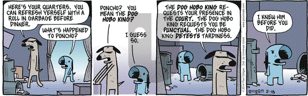 Pooch Cafe on Tuesday February 18, 2014 Comic Strip