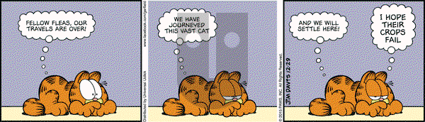 Garfield on Tuesday December 29, 2015 Comic Strip