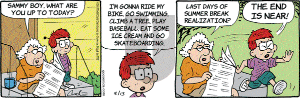 Lola on Thursday August 13, 2015 Comic Strip