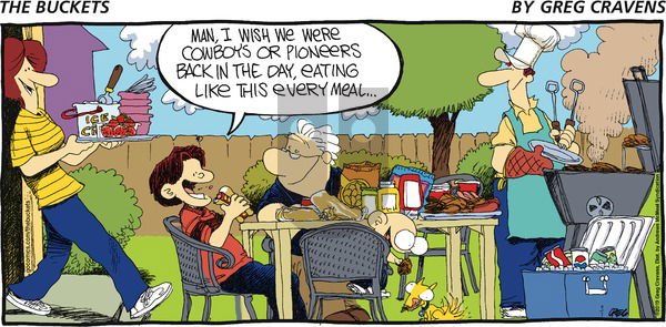 The Buckets on Sunday September 1, 2019 Comic Strip