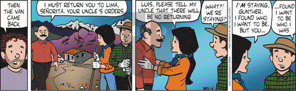 Luann on Thursday January 8, 2015 Comic Strip