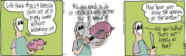 The Knight Life on Thursday April 13, 2017 Comic Strip