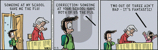 Grand Avenue on Monday November 5, 2018 Comic Strip