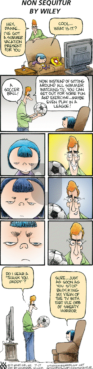Non Sequitur on Sunday July 17, 2011 Comic Strip