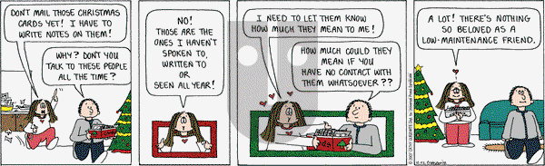 Cathy Classics on Saturday December 22, 2007 Comic Strip