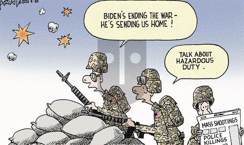 Robert Ariail on Tuesday April 20, 2021 Comic Strip