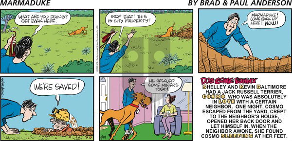 Marmaduke on Sunday April 13, 2025 Comic Strip