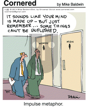 Cornered on Thursday January 30, 2014 Comic Strip