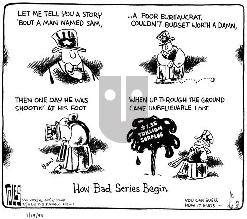 Tom Toles on Sunday July 19, 1998 Comic Strip