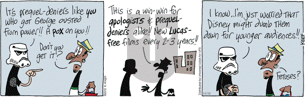 The Knight Life on Thursday November 15, 2012 Comic Strip