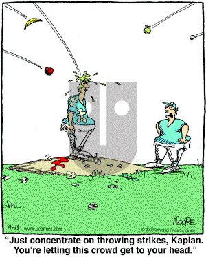 In the Bleachers - Monday September 15, 2003 Comic Strip