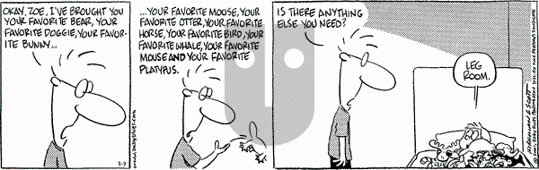 Baby Blues on Wednesday March 7, 2001 Comic Strip