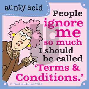 Aunty Acid on Wednesday July 30, 2014 Comic Strip