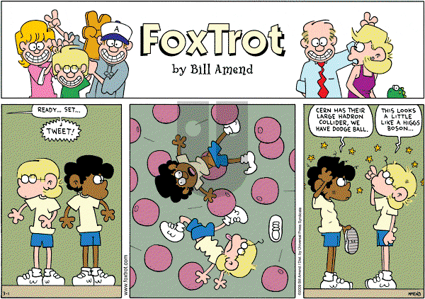 FoxTrot on Sunday March 1, 2009 Comic Strip