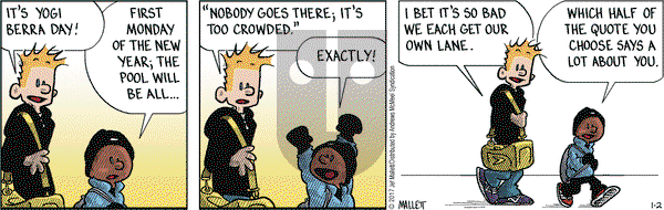 Frazz on Monday January 2, 2017 Comic Strip