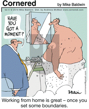 Cornered on Friday October 11, 2019 Comic Strip
