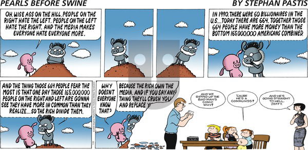 Pearls Before Swine - Sunday January 23, 2022 Comic Strip