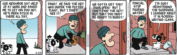 Pooch Cafe on Tuesday February 23, 2016 Comic Strip