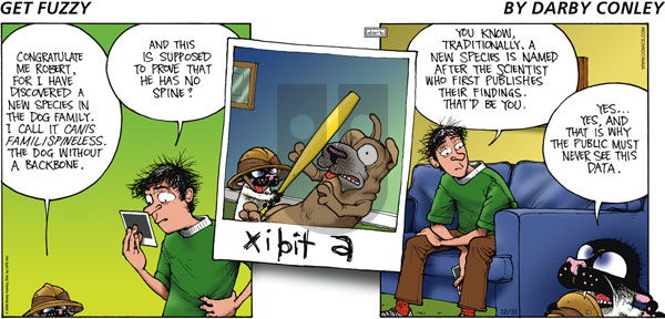 Get Fuzzy on Sunday December 31, 2006 Comic Strip