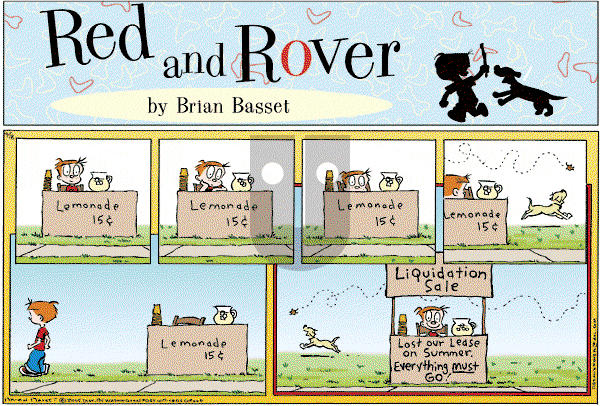 Red and Rover on Sunday September 18, 2005 Comic Strip