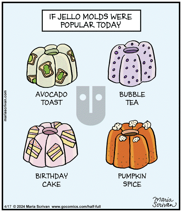 Half Full - Wednesday April 17, 2024 Comic Strip