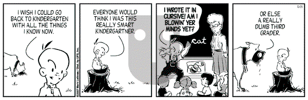 Cow and Boy Classics on Thursday October 25, 2007 Comic Strip