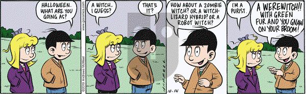Adam@Home on Monday October 14, 2019 Comic Strip