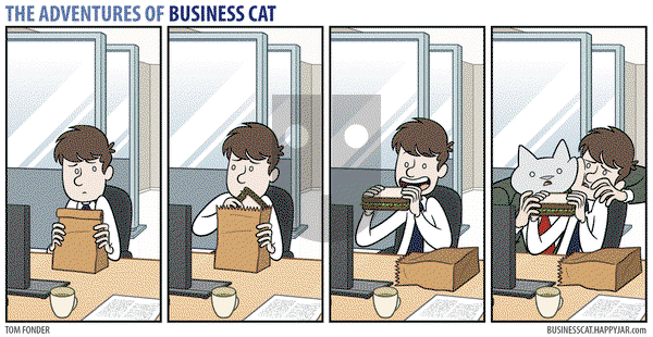The Adventures of Business Cat on Thursday February 25, 2021 Comic Strip