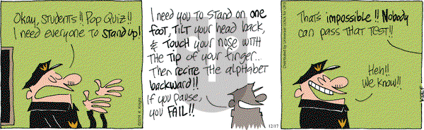The Knight Life on Wednesday December 17, 2014 Comic Strip