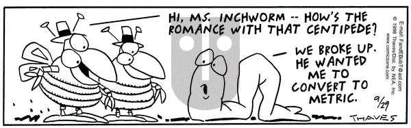 Frank and Ernest on Tuesday September 29, 1998 Comic Strip