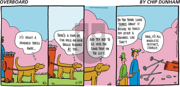 Overboard on Tuesday September 4, 2007 Comic Strip