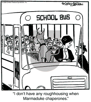 Marmaduke on Tuesday January 24, 2006 Comic Strip