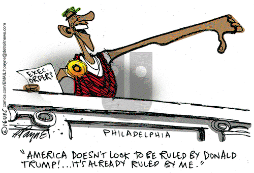 Henry Payne on Thursday August 4, 2016 Comic Strip