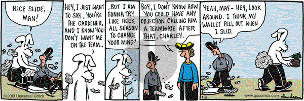 Overboard on Friday April 19, 2013 Comic Strip
