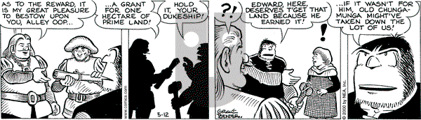 Alley Oop on Friday May 12, 2000 Comic Strip