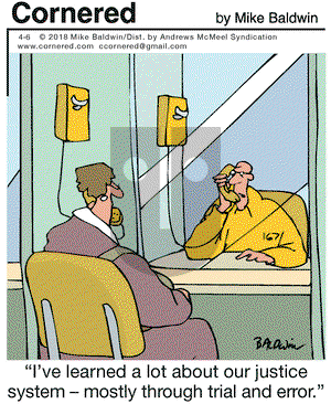 Cornered on Friday April 6, 2018 Comic Strip