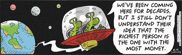 Frank and Ernest on Wednesday August 19, 2020 Comic Strip