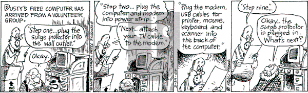 The Elderberries on Tuesday March 29, 2005 Comic Strip